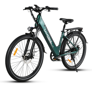 500W intégré 36V batterie au Lithium <span class=keywords><strong>cadre</strong></span> en alliage d'aluminium 27.5 ''vélo électrique hybride de ville pour femmes - Product Image 1