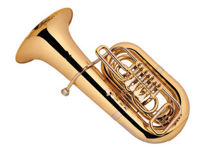 <span class=keywords><strong>Tuba</strong></span> en Do de la marque Eastern Music, 4 pistons rotatifs, calibre 20 mm / cloche de 425,5 mm, finition laquée or - Product Image 3