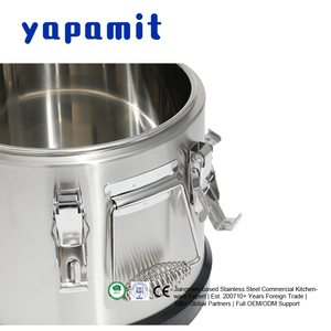 Olla de Acero Inoxidable de Gran Capacidad, Aislada, Resistente al Calor, Antideslizante, de Grado Alimenticio, Directo de Fábrica, <span class=keywords><strong>para</strong></span> Mantener Alimentos Calientes - Product Image 2