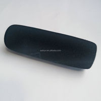 Gratis Pengiriman (117mm) 117*39*10MM Penutup Busa Mikrofon Kaca Depan Mikrofon Lavalier untuk Berbagai Jenis Mikrofon Headset
