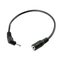 Câble d'alimentation CC en cuivre étamé Circle Interconnect DC35135 3.5x1.35mm, coudé droit, enroulé, mâle-femelle, personnalisé pour routeur et caméra
