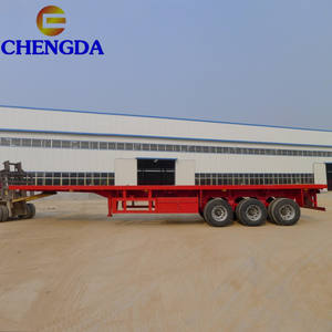 <span class=keywords><strong>Remolque</strong></span> de camión contenedor de <span class=keywords><strong>segunda</strong></span> <span class=keywords><strong>mano</strong></span> de 3 ejes, semi <span class=keywords><strong>remolque</strong></span> plano usado - Product Image 5