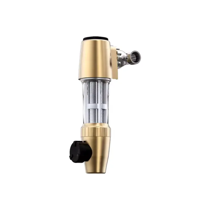 Stainless steel large flow 6T automatic rotating universal pre-filter whole house domestic water pipeline backwash filter