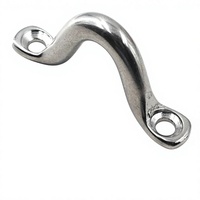Lot de 10 œillets de fixation M10 en acier inoxydable 304 pour poignée de porte de bateau, quincaillerie de porte avec vis
