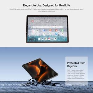 Tablette PC <span class=keywords><strong>Blackview</strong></span> ZENO 5 de qualité supérieure, version globale avec Google Play, 3 Go + 128 Go, 11 pouces, Android 16, Octa Core, réseau 4G - Product Image 6