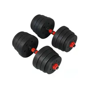 Spor Fitness ekipmanı ağır PU Dumbbells 10Kg 20Kg satın Online ağırlık kaldırma dambıl seti spor aksesuarları