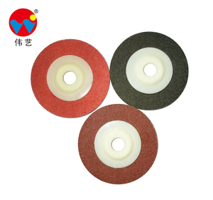 Weiyi Mài công cụ 4 inch màu đỏ không dệt thép không gỉ Mài đĩa cho kim loại <span class=keywords><strong>deburring</strong></span> - Product Image 2