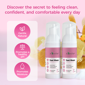 Chinaherbs - Lavado Femenino Herbal Natural con Ingredientes Suaves que Apoyan la Salud e Higiene, Productos de Yoni con Ácido Bórico, Espuma Limpiadora Vaginal - Product Image 2