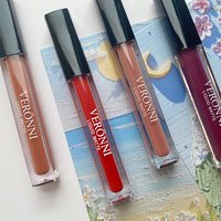 Rouge à lèvres mat imperméable 14 couleurs coupe antiadhésive brillant à lèvres longue durée rouge à lèvres liquide mat