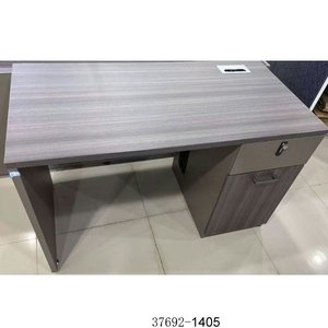 Modern Office <b>Desk</b> With Wooden Storage <b>Cabinet</b> Contemporary Design For Home Office Freestanding 37692-1208 - Product Image 3