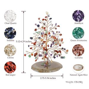 <b>Crystal</b> <b>Tree</b> Of Life Amethyst Money <b>Tree</b> Ornament Natural <b>Crystal</b> Desk Decoration Home Office Gift Collection - Product Image 3