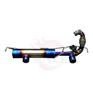 ท่อไอเสีย Vortex Titanium Blue Valvetronic Catback สำหรับรถ Smart W453 0.9T 1.0 Fortwo Forfour แบบวาล์วเดี่ยว พร้อมท่อเก็บเสียงแบบ Mod - Product Image 2