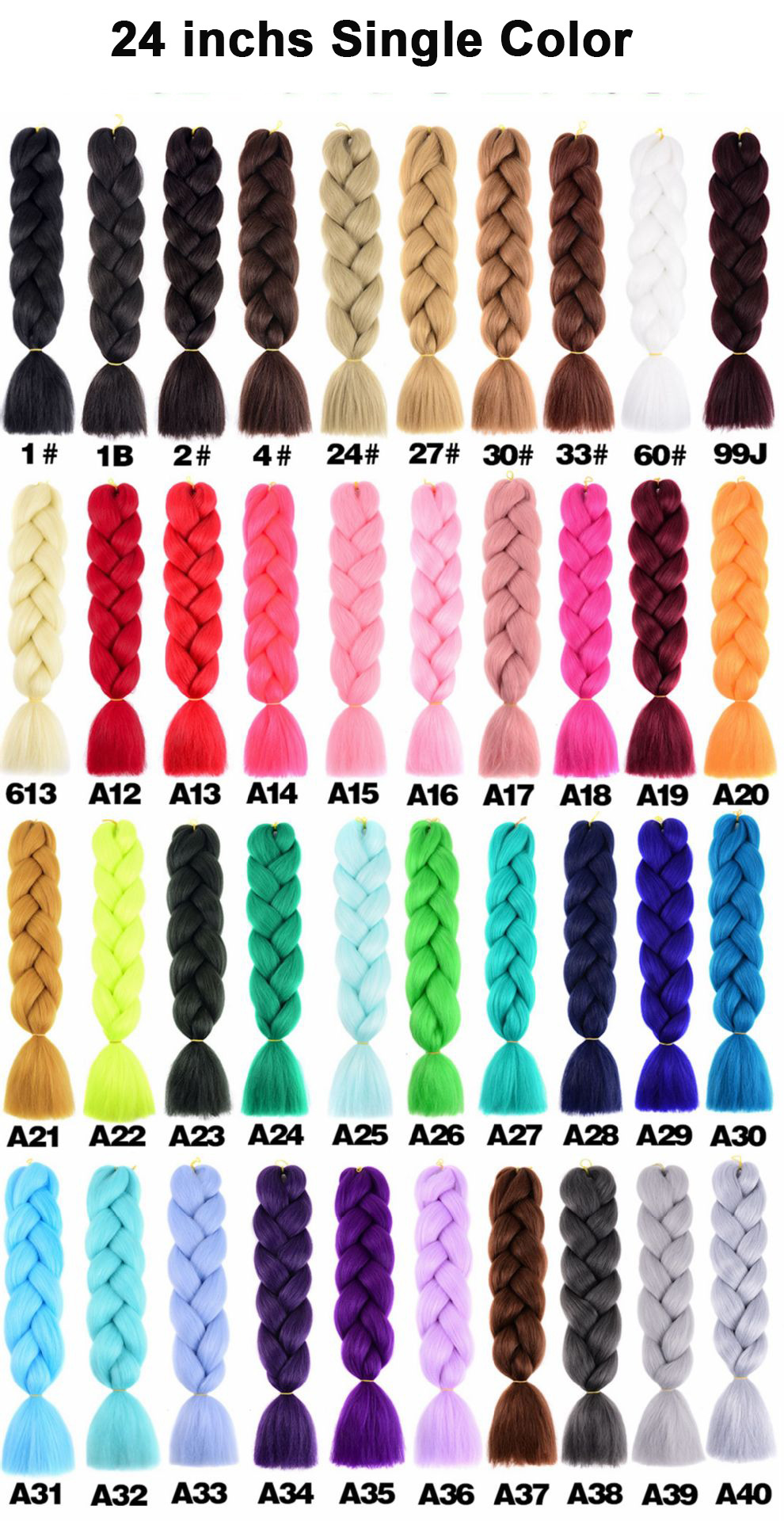 24-inch Single Color