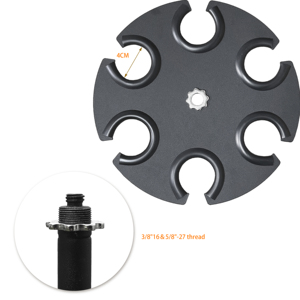 K-301-1B Metal Multi Metal Studio <b>Microphone</b> Holder For Group Recordings Such As Choirs - Product Image 4