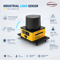 Scanner Laser de sécurité infrarouge Capteur Lidar IP65 Détection d'obstacles à 270 degrés Interface USB-C Obstacle AGV Nouveau Original