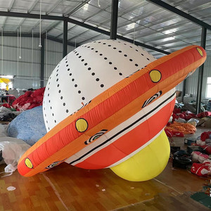 Globo <span class=keywords><strong>Lunar</strong></span> Gigante con Astronauta Sentado en la Luna, Inflable y Luminoso con Luces LED para Escenas Nocturnas - Product Image 6