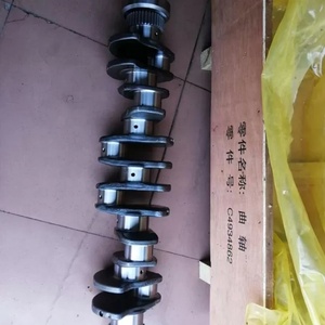 เพลาข้อเหวี่ยงเหล็กหลอมขึ้นรูป 6754-01-1310 6754-32-1331 เพลาข้อเหวี่ยงเครื่องยนต์ C4934862 4934862 สำหรับเครื่องยนต์ ISB6.7 QSB6.7 ISD6.7 6D107 - Product Image 2