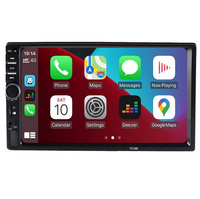 Autoradio 2 DIN avec écran tactile HD 7 pouces, lecteur MP5, aide au recul, RGB, pour USB, SD, Aux-in, amplificateur