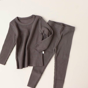 Conjunto de Ropa de Bebé de Manga Larga, 100% Algodón, Estilo Casual, para Primavera/Otoño 2022 - Product Image 2