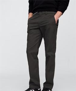 Nuovi <span class=keywords><strong>Pantaloni</strong></span> <span class=keywords><strong>Eleganti</strong></span> Casual da Uomo, Slim Fit, Gamba Dritta, Tinta Unita, con Chiusura a Zip, Classici <span class=keywords><strong>Pantaloni</strong></span> da Completo <span class=keywords><strong>Maschili</strong></span> - Product Image 1