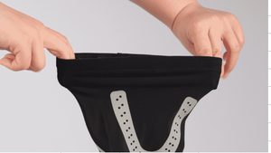 Genouillère de protection légère en nylon à compression - Product Image 4