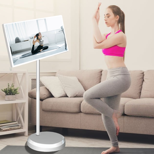 21.5 Inch Smart <b>TV</b> Touch Screen FHD 4+64GB Android 13 Portable on Wheels <b>With</b> 8MP Camera LED <b>Backlight</b> Built-in Speaker Touch Sc - Product Image 4