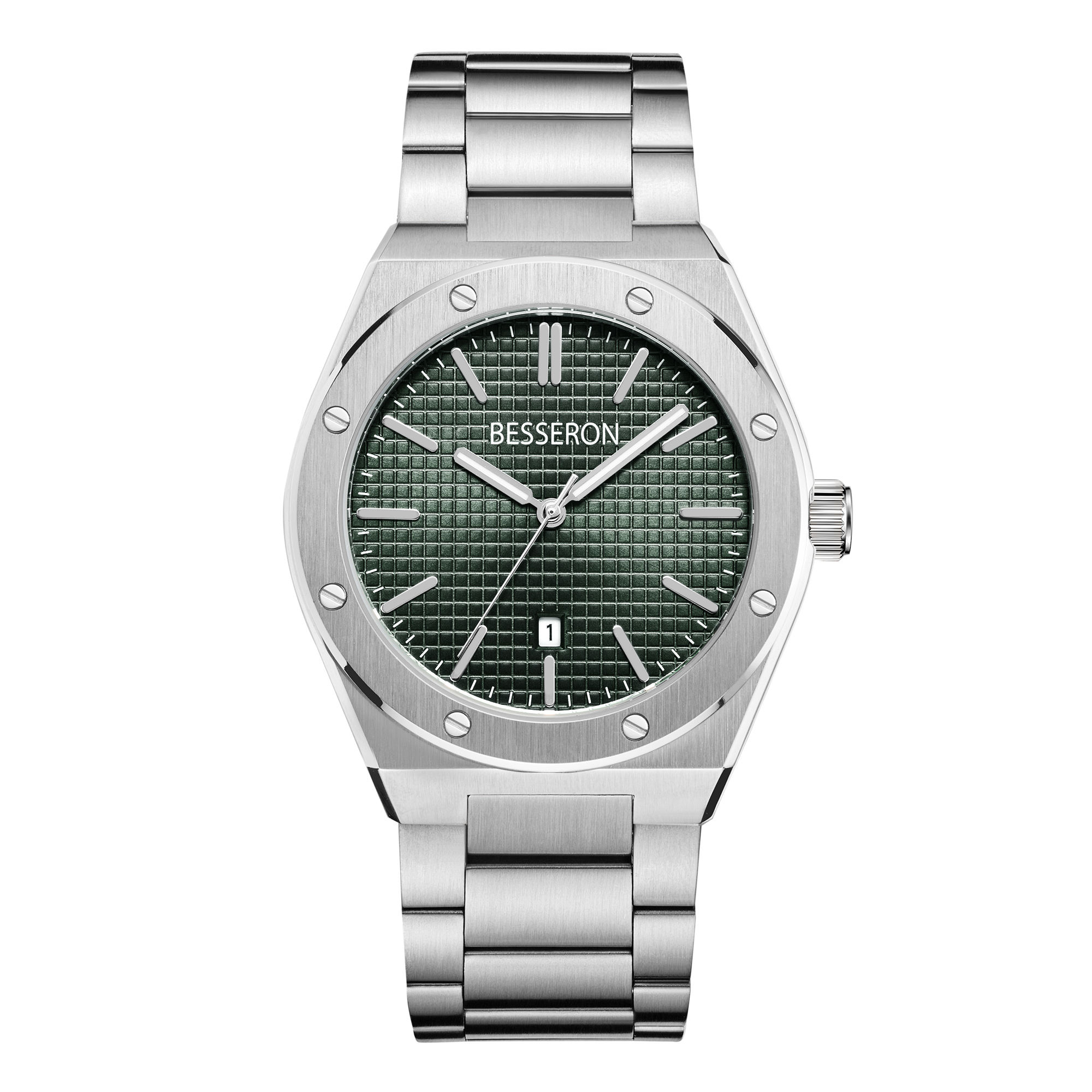 green dial watch