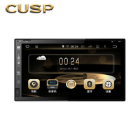 Autoradio universel 6,95 pouces avec écran tactile, lecteur multimédia pour mise à niveau audio de véhicule