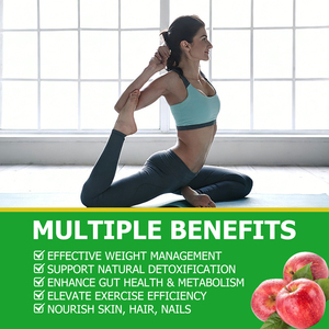 กัมมี่คีโตสูตรเฉพาะจากโรงงาน กัมมี่น้ำส้มสายชูหมักจากแอปเปิ้ล ช่วยระบบย่อยอาหารสำหรับผู้หญิงและผู้ชาย เสริมสุขภาพผมและผิวพรรณ กัมมี่ลดน้ำหนัก - Product Image 4