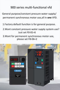 <span class=keywords><strong>M</strong></span>-Treiber Wasserpumpen-Wechsel richter 5 PS Einphasen-Frequenz umrichter 220V 230V 4kW - Product Image 4