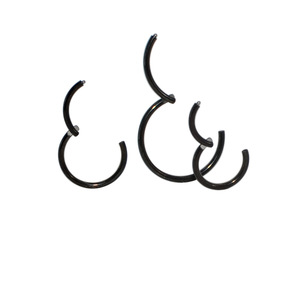 Anillo de Nariz Delgado de 20G al por Mayor, Anillo de Cierre Sin Costuras de Acero Inoxidable 316L, Anillo Helix, <span class=keywords><strong>Piercing</strong></span> Universal para Labio, Multiusos - Product Image 4