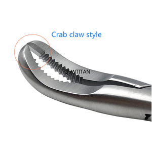 Pinzas <span class=keywords><strong>de</strong></span> reducción <span class=keywords><strong>de</strong></span> falanges dentadas <span class=keywords><strong>de</strong></span> acero inoxidable, pinzas <span class=keywords><strong>de</strong></span> sujeción <span class=keywords><strong>de</strong></span> huesos tipo garra <span class=keywords><strong>de</strong></span> cangrejo, instrumentos veterinarios <span class=keywords><strong>de</strong></span> ortopedia - Product Image 5