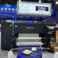 Machine d'impression par sublimation grand format 1,6 m/1,8 m/1,9 m pour la fabrication sur mesure de t-shirts en polyester, de vêtements de sport, de maillots et d'articles vestimentaires