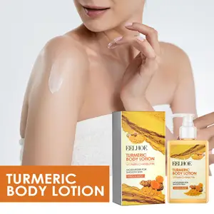 EELHOE alta calidad hidratante blanqueamiento refrescante brillo piel invierno cuidado de la piel curcumina loción corporal