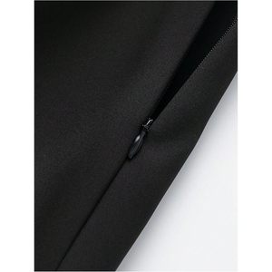 FOXA Women's Zip Up Skort Low Rise A Line Belted Mini Skirt Adjustable For Going Out - Product Image 4