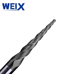 WEIX 2 flüt 6mm katı karbür konik top burun <span class=keywords><strong>End</strong></span> Mill TiAlN kaplama ile nakliye maliyeti dahil - Product Image 5