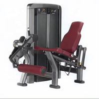 Machine de fitness commerciale avec sélection de charge par pignon, équipement de gym réglable pour extensions de jambes assises et presse à jambes