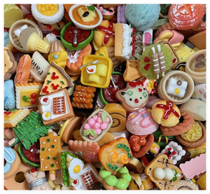 Cucina in Miniatura per Bambole di Alta Qualità, Cibo Realistico Dipinto a Mano in Resina, Gioco di Ruolo Artistico per Casa delle Bambole - Product Image 5