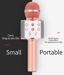 2025 phổ biến <span class=keywords><strong>WS</strong></span>-<span class=keywords><strong>858</strong></span> di động ktv bt5.0 không dây karaoke <span class=keywords><strong>Microphone</strong></span> loa với đèn LED bên nhà HIFI loa - Product Image 6
