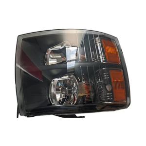 <span class=keywords><strong>Faros</strong></span> Delanteros LED GM2503280 <span class=keywords><strong>para</strong></span> <span class=keywords><strong>Chevy</strong></span> Chevrolet Silverado 2007-2013 de Fábrica OEM Ahumados con Luz de Xenón Halógena ABS - Product Image 1