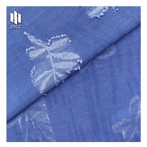 Tissu jacquard <span class=keywords><strong>Mimosa</strong></span> 100% polyester, doux et fluide, idéal pour chemises, jupes, pantalons et vêtements, vente en gros de tissus - Product Image 5