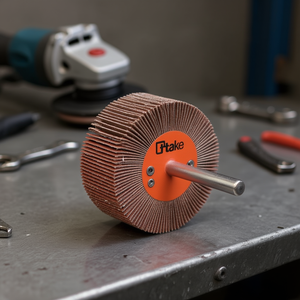 Ttake Corundum Abrasive Flap <b>Wheel</b> 30x5 Mm 3 Mm Shaft For <b>Grinding</b> - Product Image 3