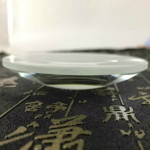 10 배 확대 렌즈 60mm 직경 광학 유리 단일 볼록 및 이중 볼록 물리 실험 학습 도구 플랫 패턴 - Product Image 1