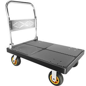 Stille 150 kg nylon platformwagen handkar - Product Image 3