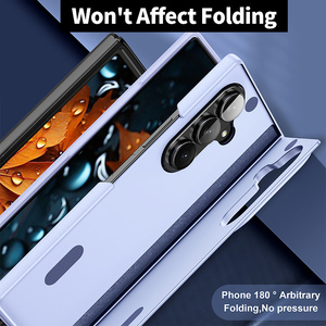 Funda Protectora Anticaídas para <span class=keywords><strong>Samsung</strong></span> <span class=keywords><strong>Z</strong></span> <span class=keywords><strong>Fold</strong></span> 7 6 5 <span class=keywords><strong>4</strong></span> 3, Antigolpes, Protección Total, Soporte Trasero - Product Image 4