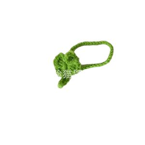 Llavero de peluche Chiikawa, diseño de trébol de cuatro hojas en color morado claro, para regalo infantil - Product Image 2
