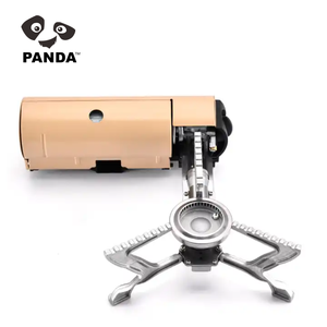 Estufa de gas portátil para exteriores, a prueba de viento, compacta y plegable, para camping. - Product Image 4