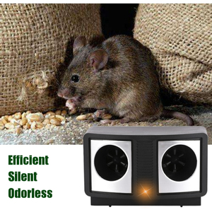 Repelente Electrónico de Plagas de Animales, Ultrasónico, Contra Insectos, Ratas, <span class=keywords><strong>Ratones</strong></span>, Repelente de Mosquitos ABS, Venta al por Mayor en China, 35-55kHZ - Product Image 6