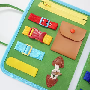 Nhà máy bán buôn trẻ em hoạt động của cảm giác đồ chơi Montessori trẻ em cảm thấy bận rộn Hội Đồng Quản Trị Học Tập Học tập các kỹ năng cơ bản - Product Image 5