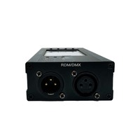 Consola DMX512 Portátil con Batería, Pantalla Táctil de 3.2 Pulgadas, 512 Canales y Función RDM para Iluminación de Escenarios